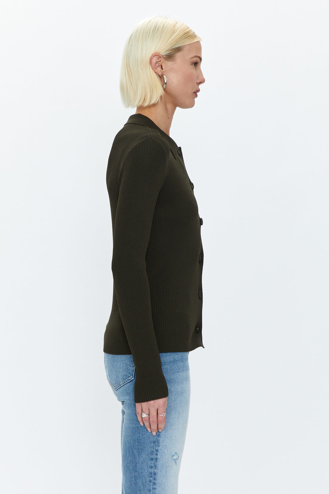 Dark Olive Keely Sweater