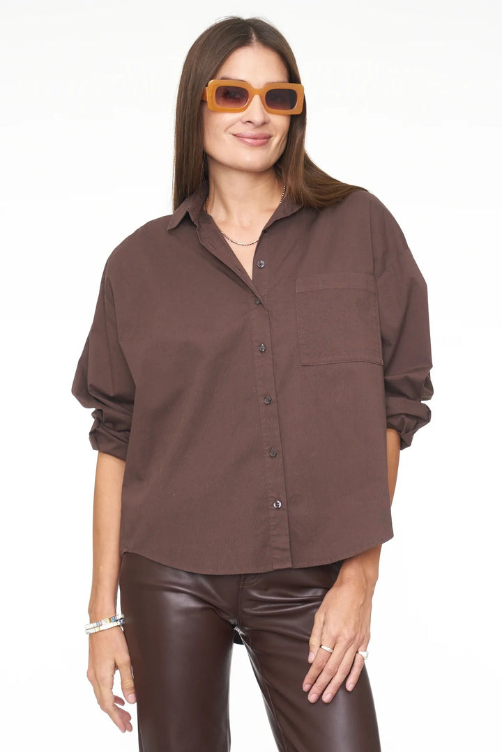 Espresso Sloane Button-Down Shirt