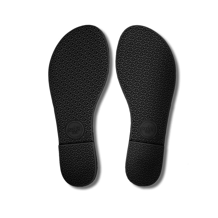 Black Patent Indie Sandal