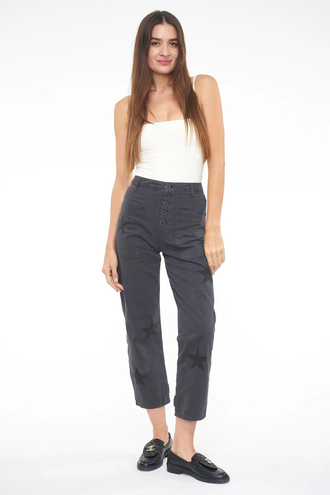 Midnight Honor Tammy High Rise Trouser Pant