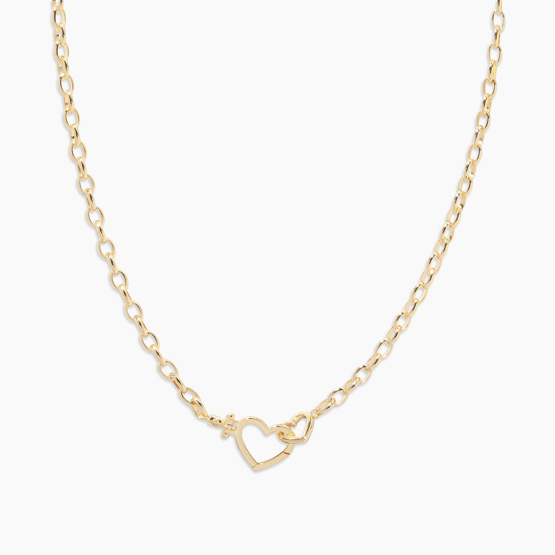 Parker Heart Chain Necklace